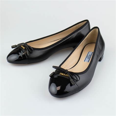 leather PRADA Women Ballerina shoes 